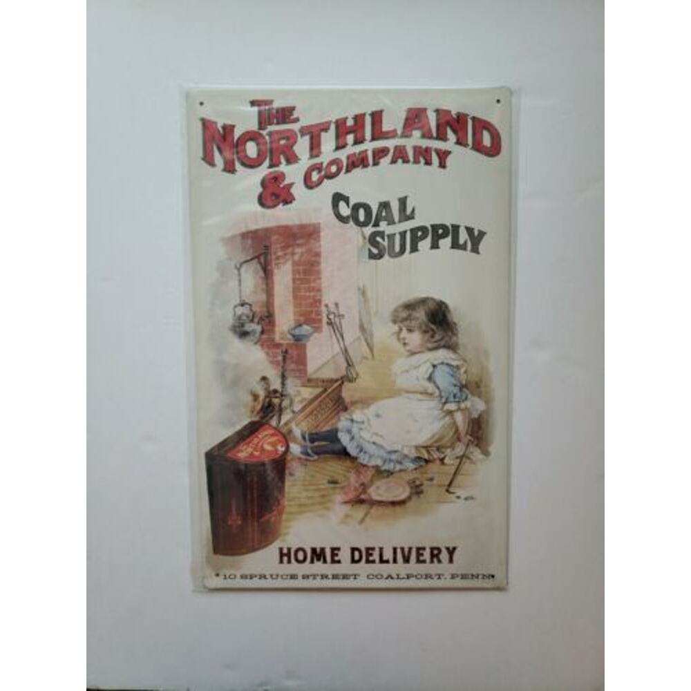 Northland & Company Old Coal Ohio Wholesale 16x10 Rustic Retro Metal Signs 29174